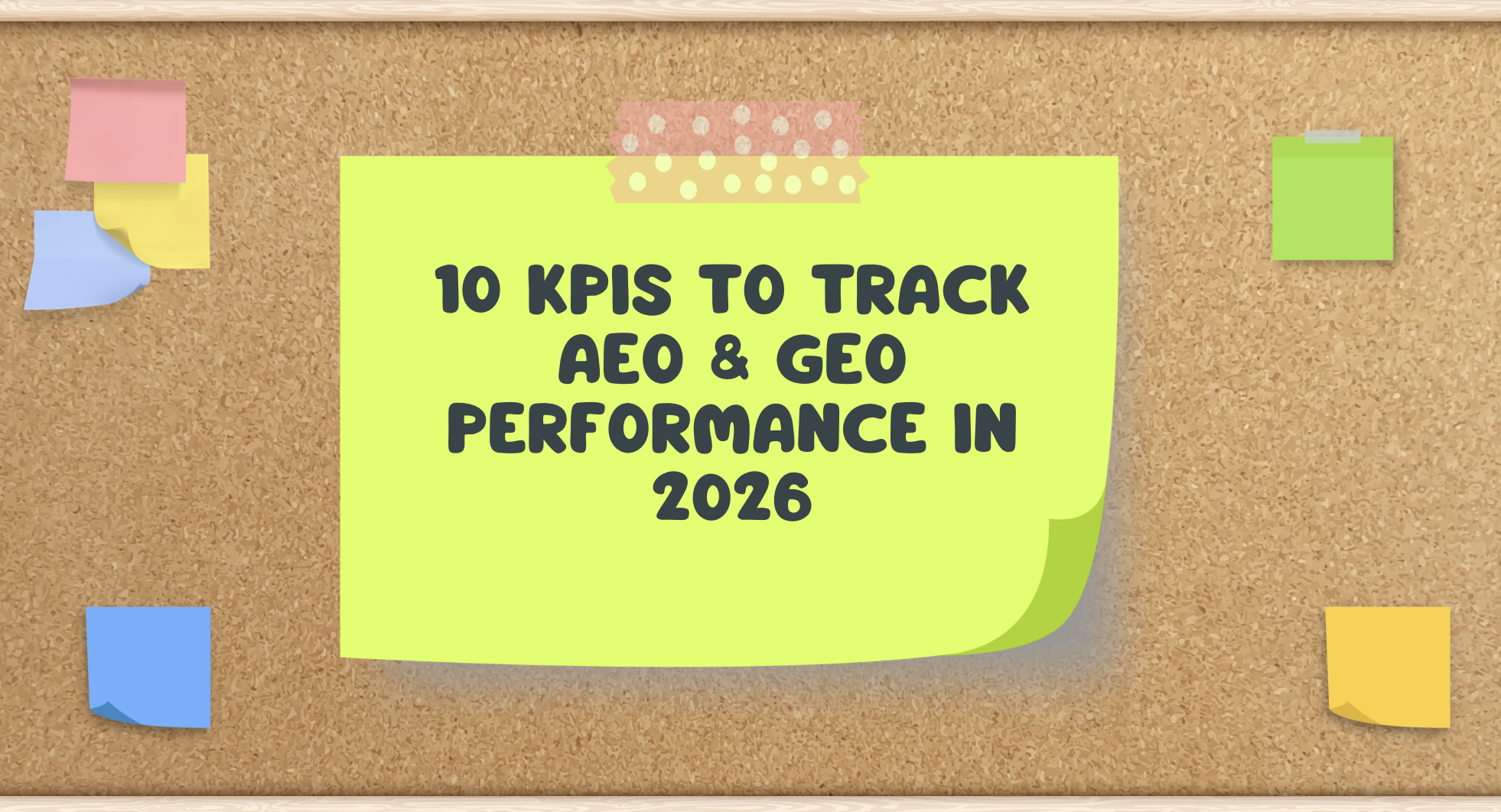 10 KPIs to Track AEO & GEO Performance in 2026