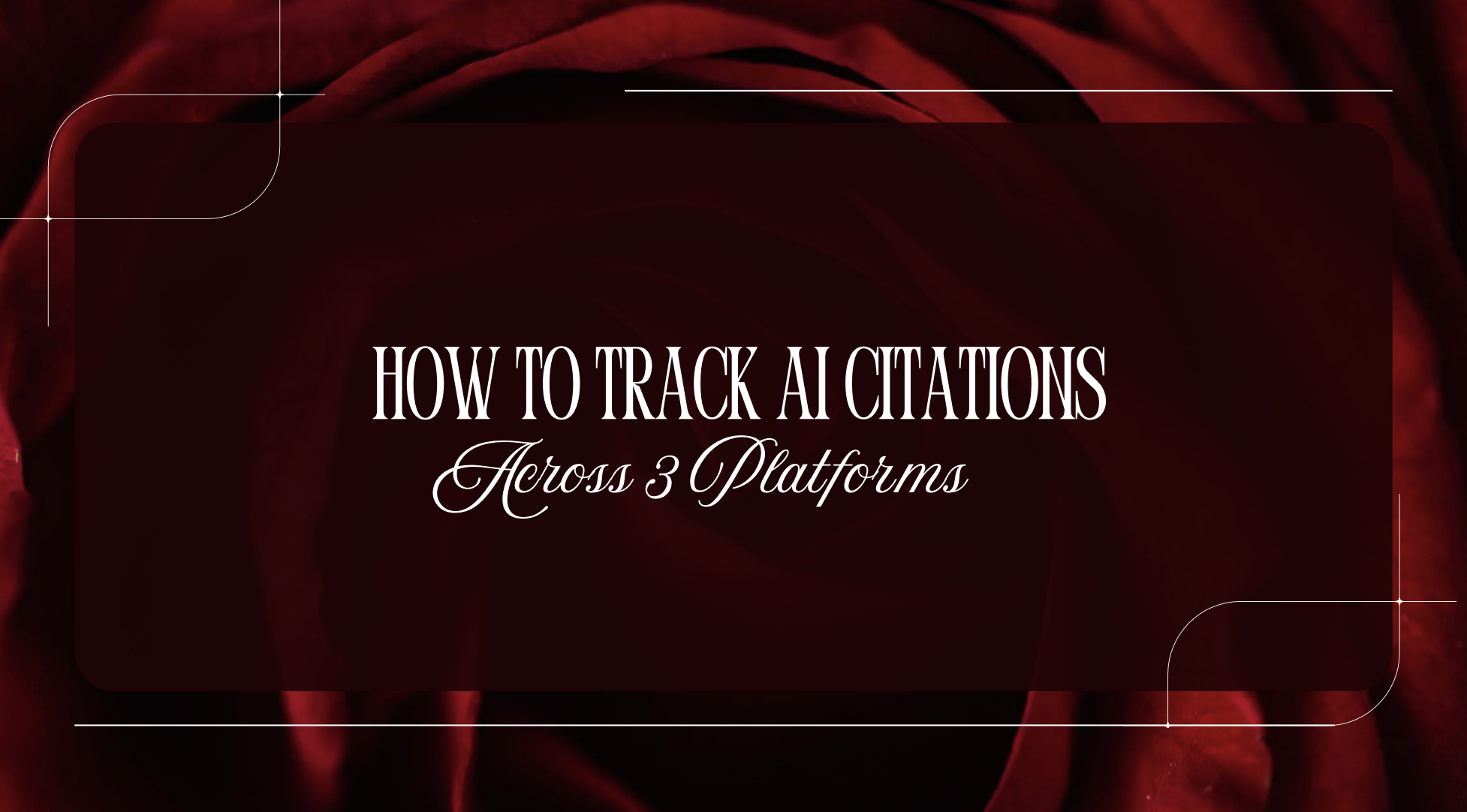 How to Track AI Citations Across 3 Platforms