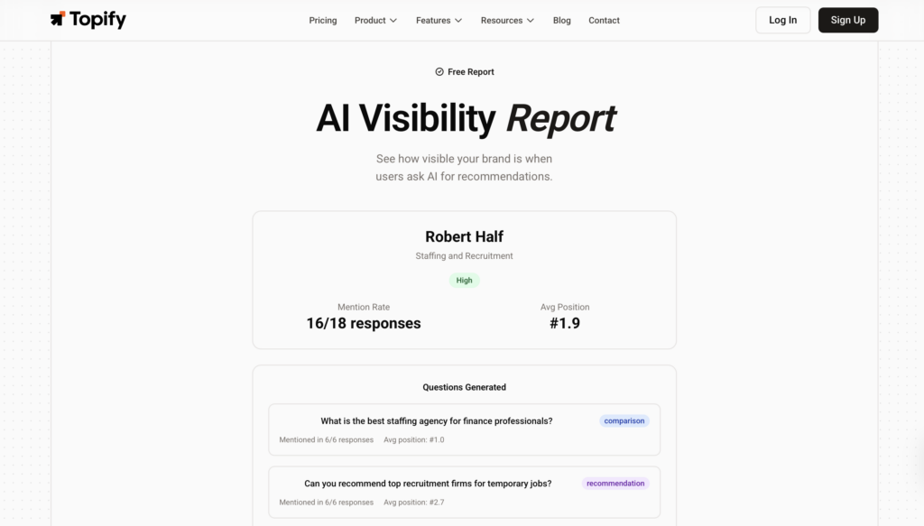 AI Visibility Tools for Recruiting Agencies