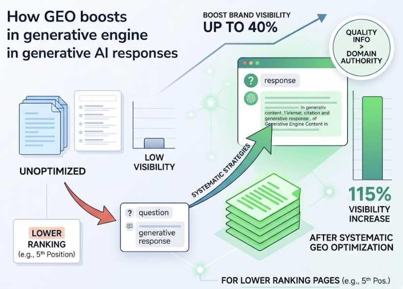 Your GEO Score Has 4 Parts. Most Marketers Only Fix One.