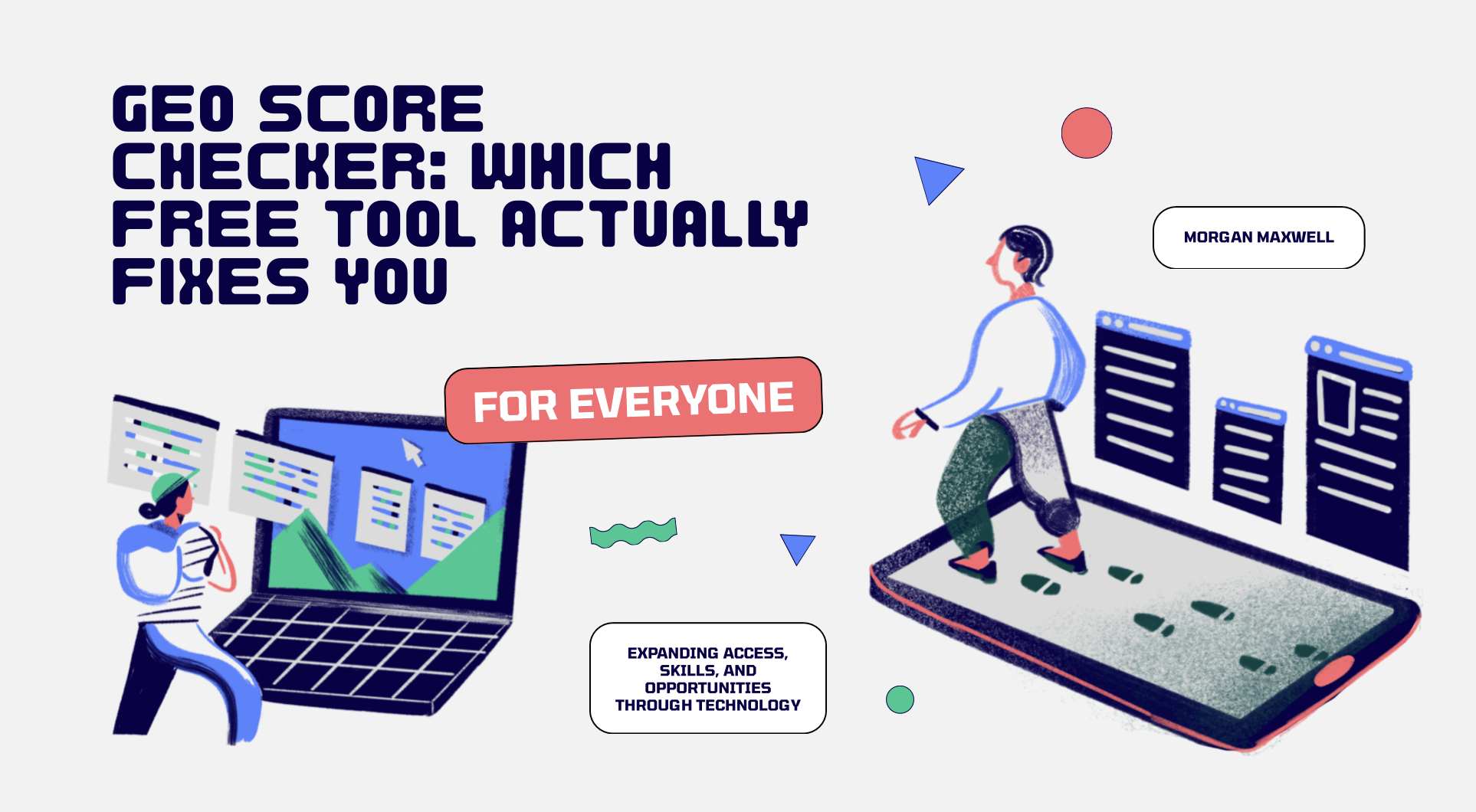 GEO Score Checker: Which Free Tool Actually Fixes You