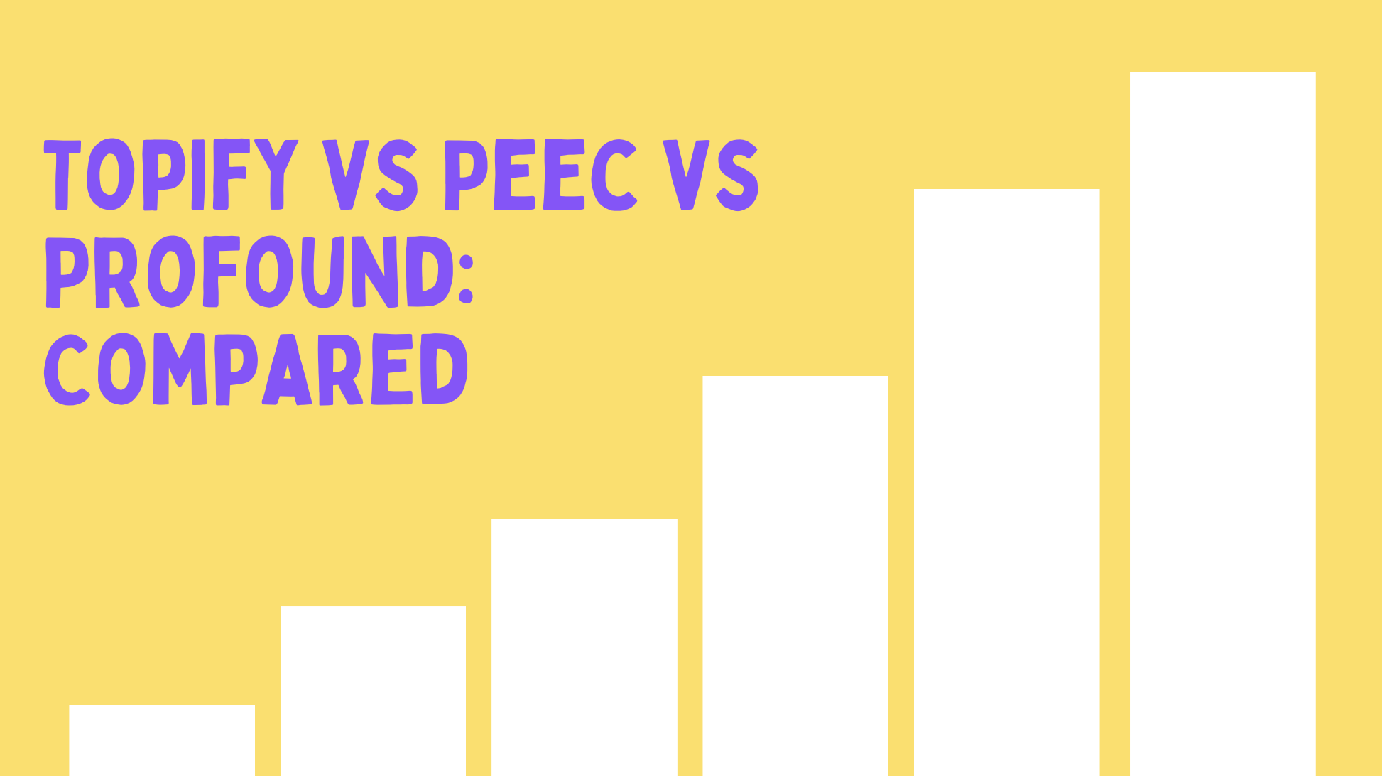 Profound vs Peec vs Topify: Compared