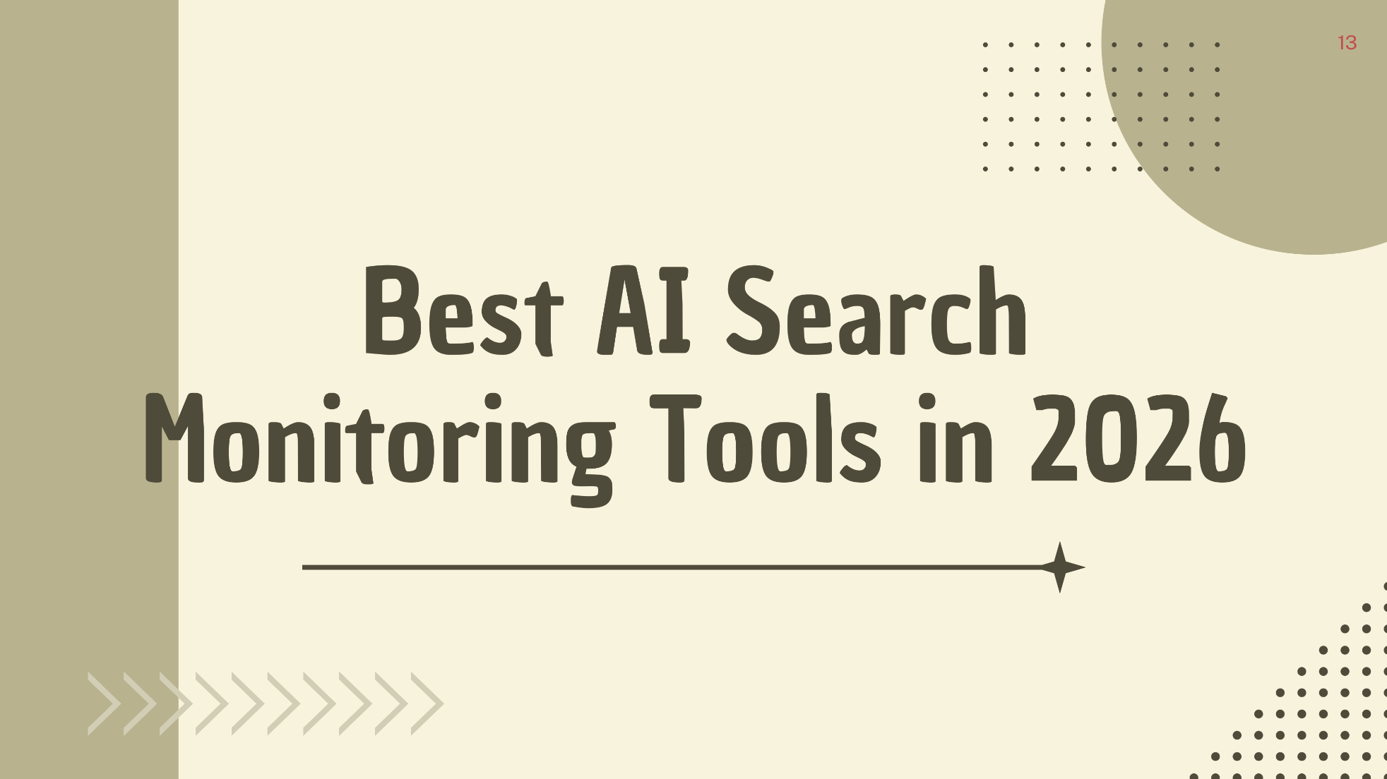 Best AI Search Monitoring Tools in 2026