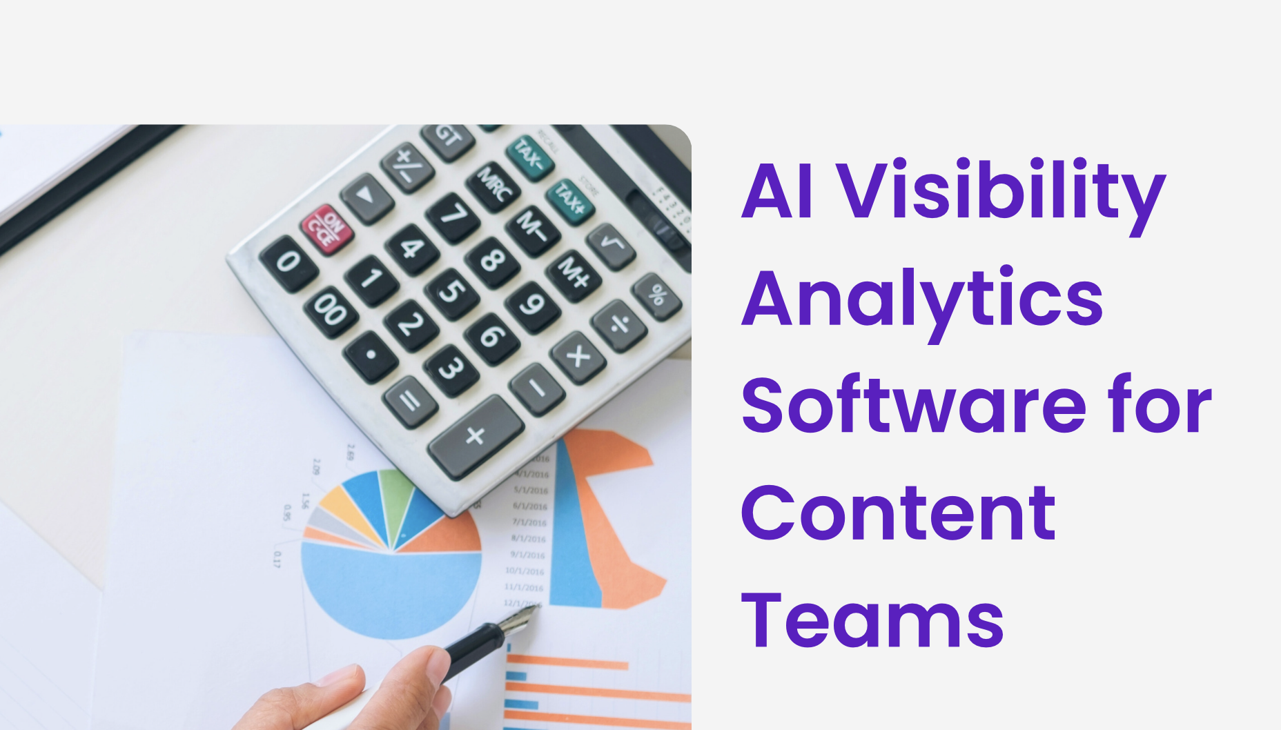 AI visibility analytics software