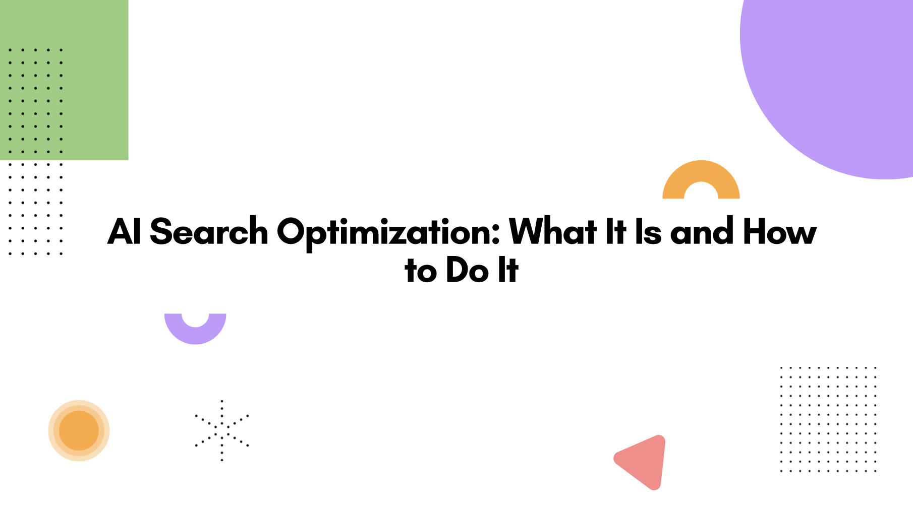 AI search optimization