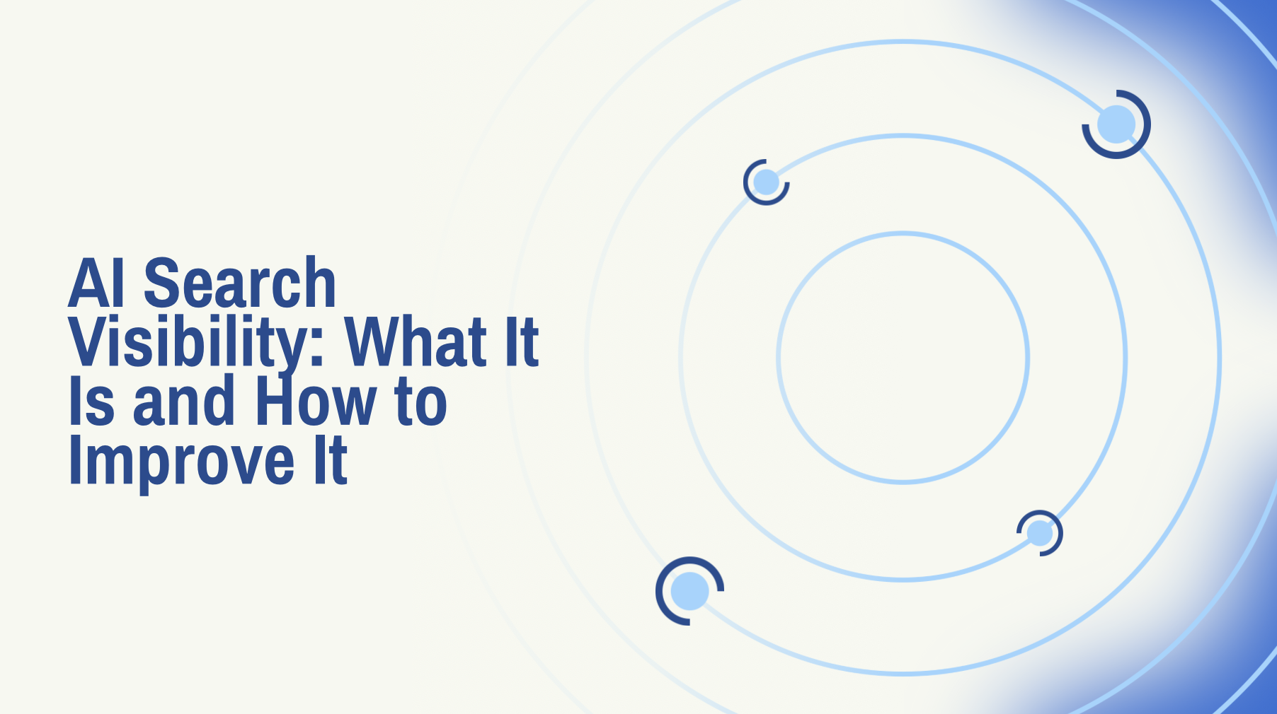 AI search visibility