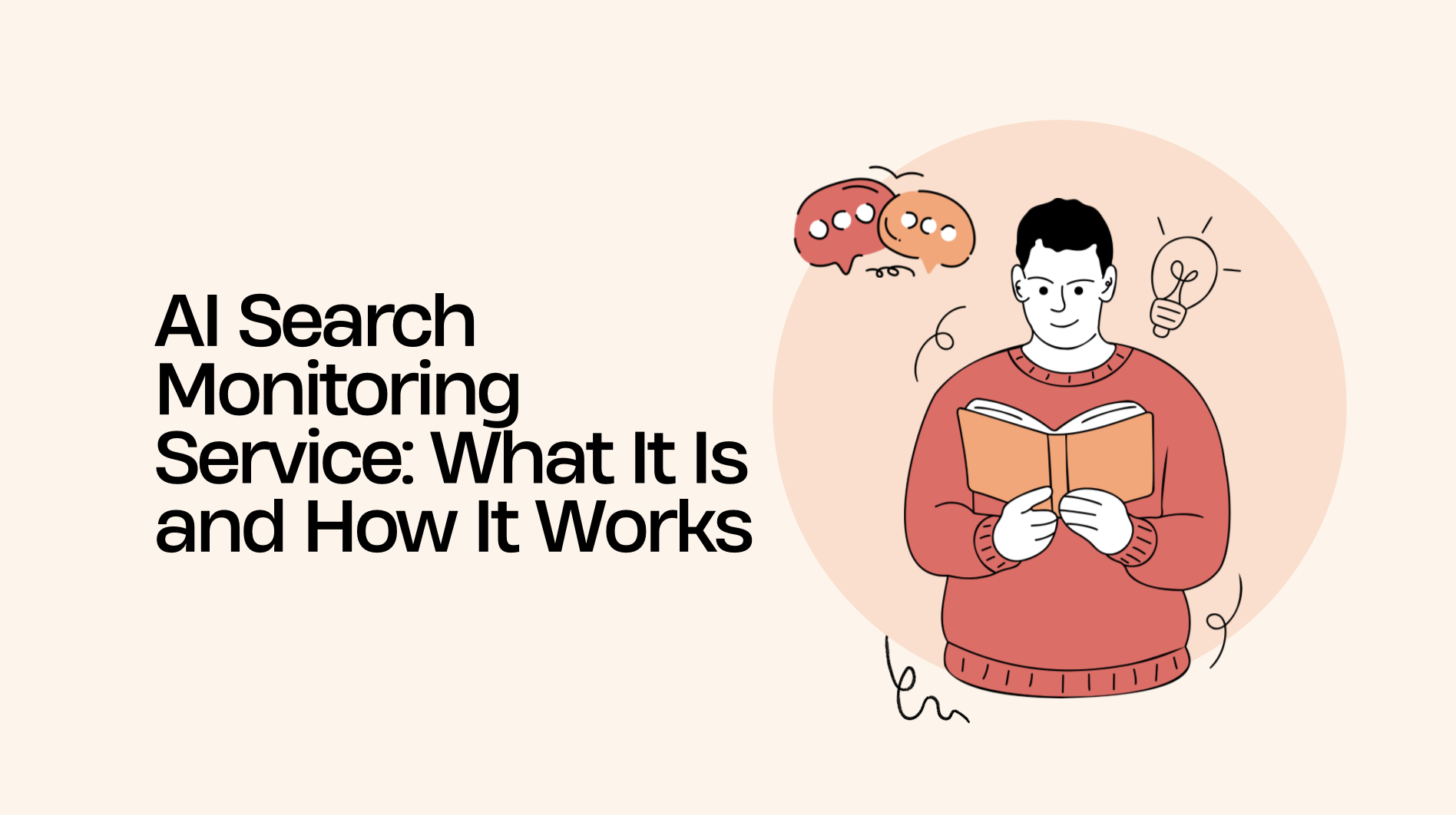 AI search monitoring service
