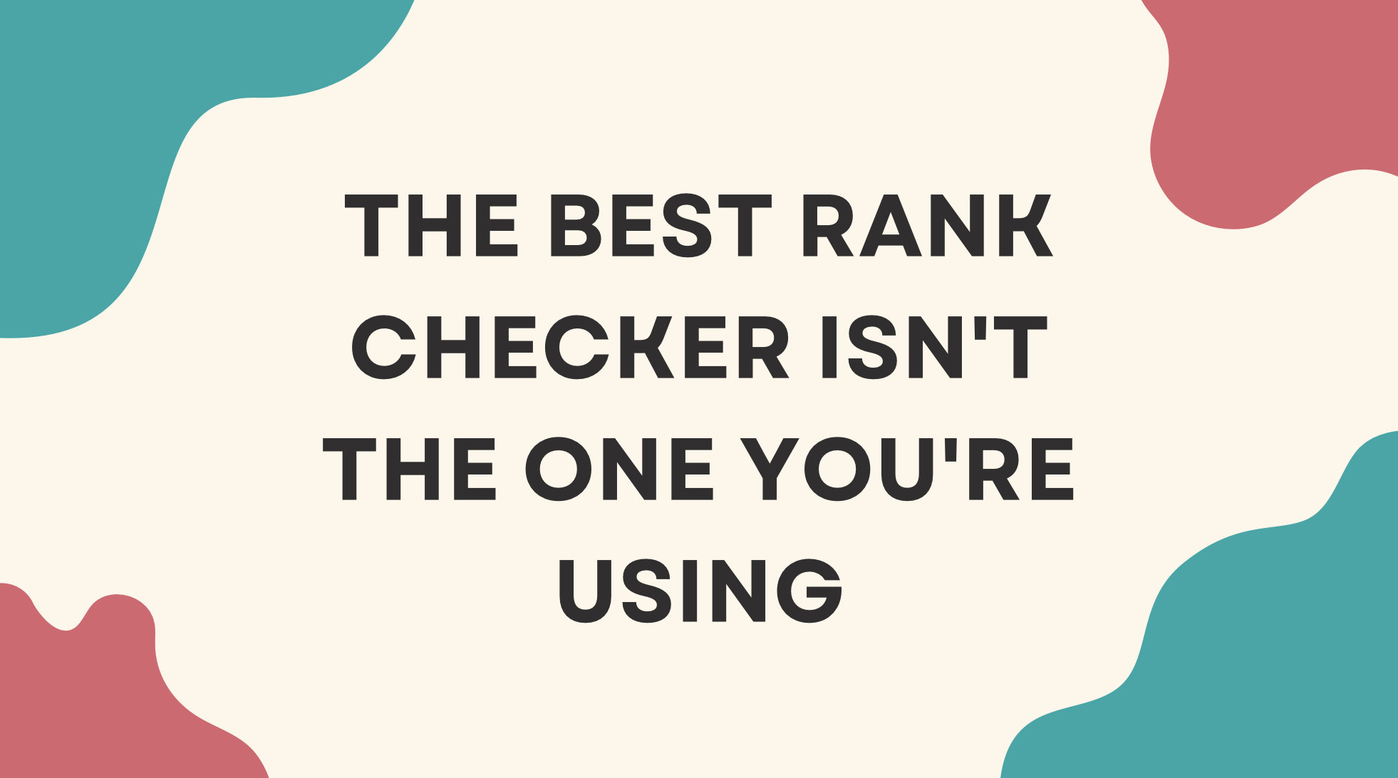 best rank checker