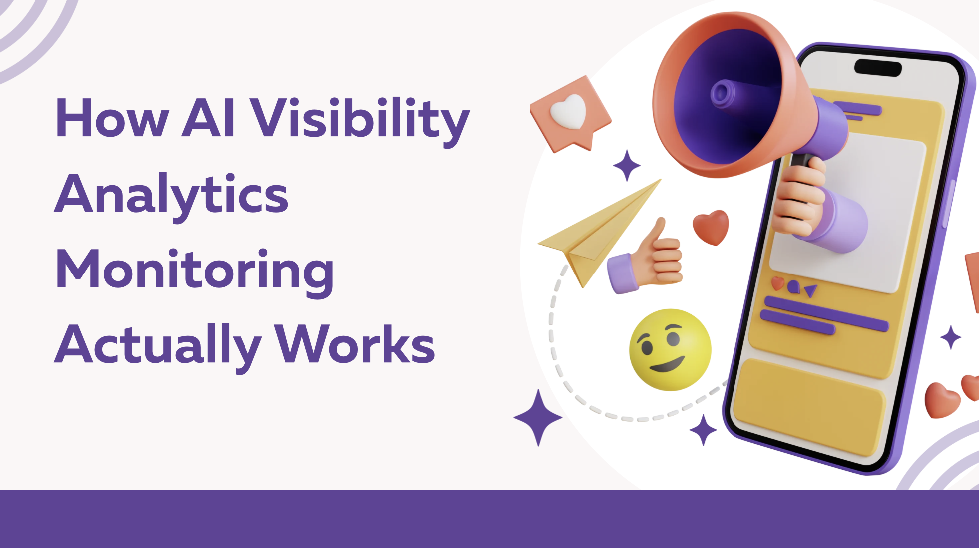AI visibility analytics monitoring