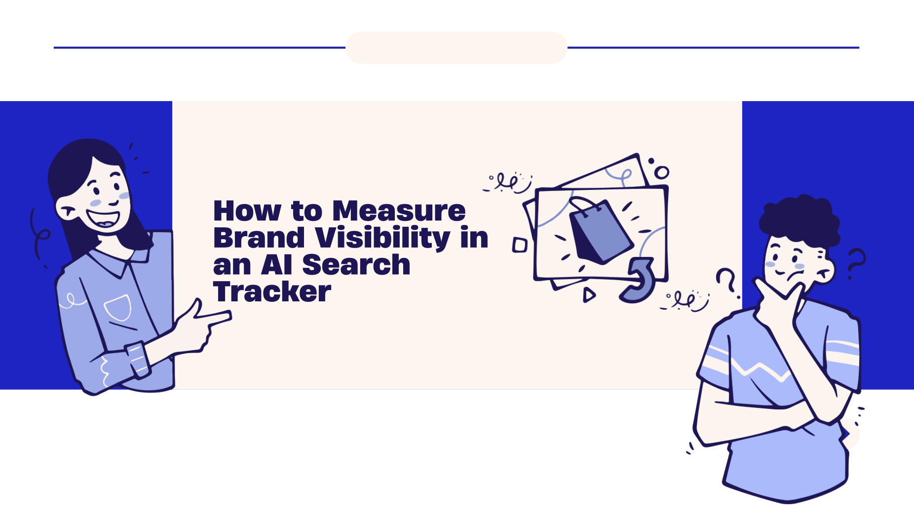 measure brand visibility in AI search tracker