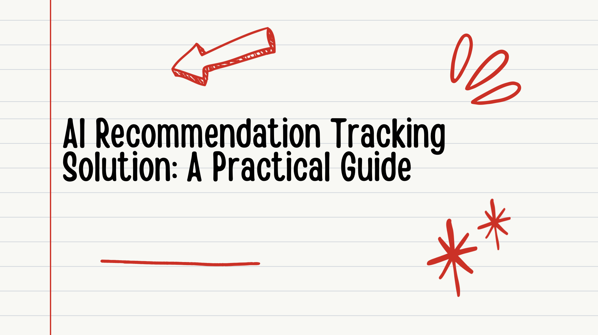 AI recommendation tracking solution