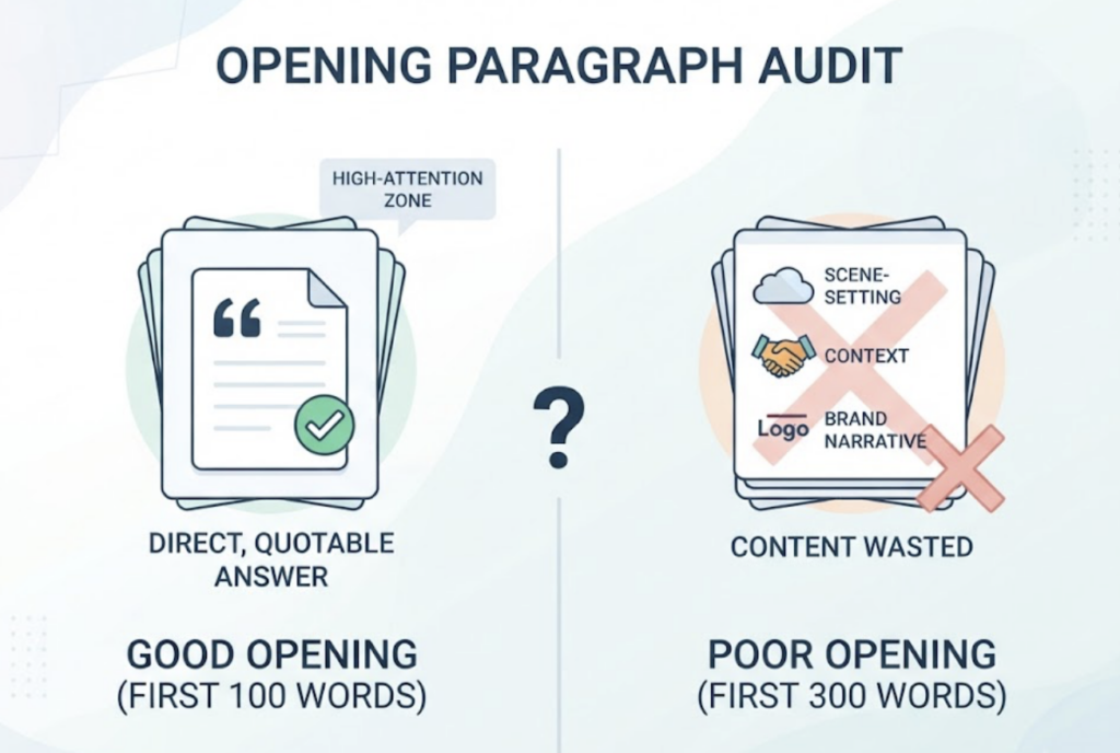 Citation SEO: Why AI Pulls 44% of Sources From Your First 300 Words