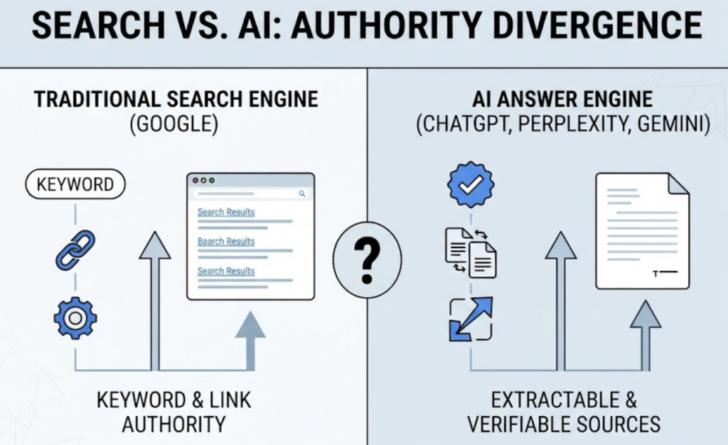 The AI Brand Citation Gap SEO Rankings Can’t Fix