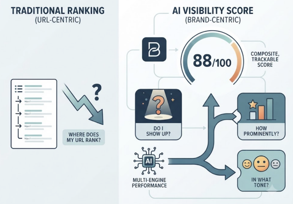 AI Visibility Score Dashboard: What It Is and How It Works