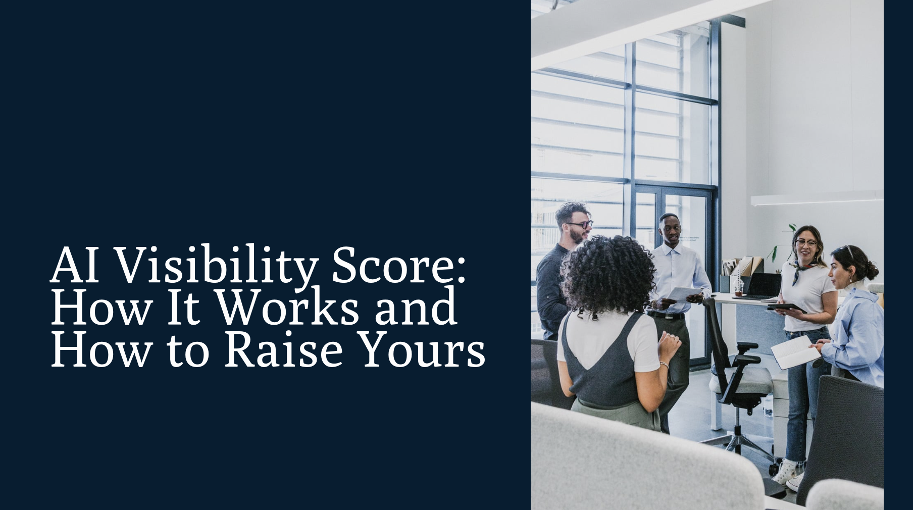 AI visibility score