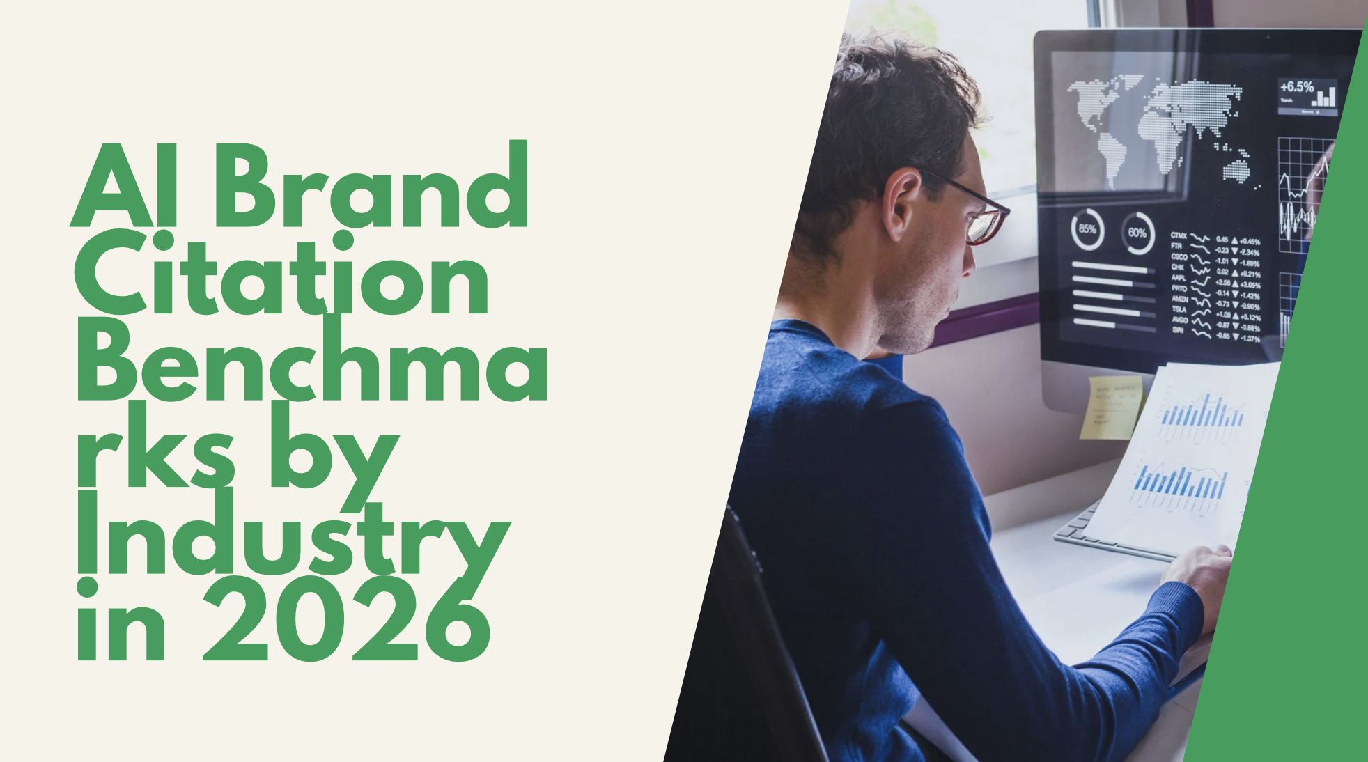 AI Brand Citation Benchmarks by Industry in 2026