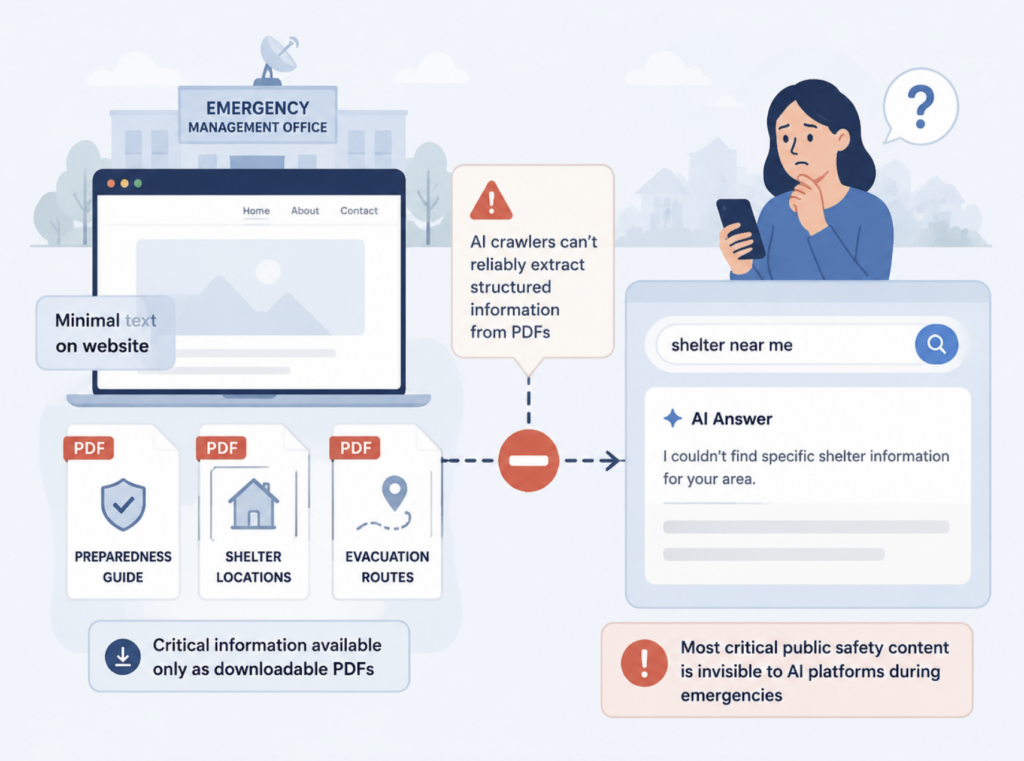 GEO Score Checker for Public Sector: Why Citizens Can’t Find Your Services in AI Search