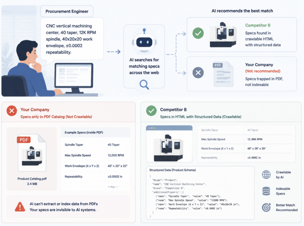 GEO Score Checker for Manufacturing