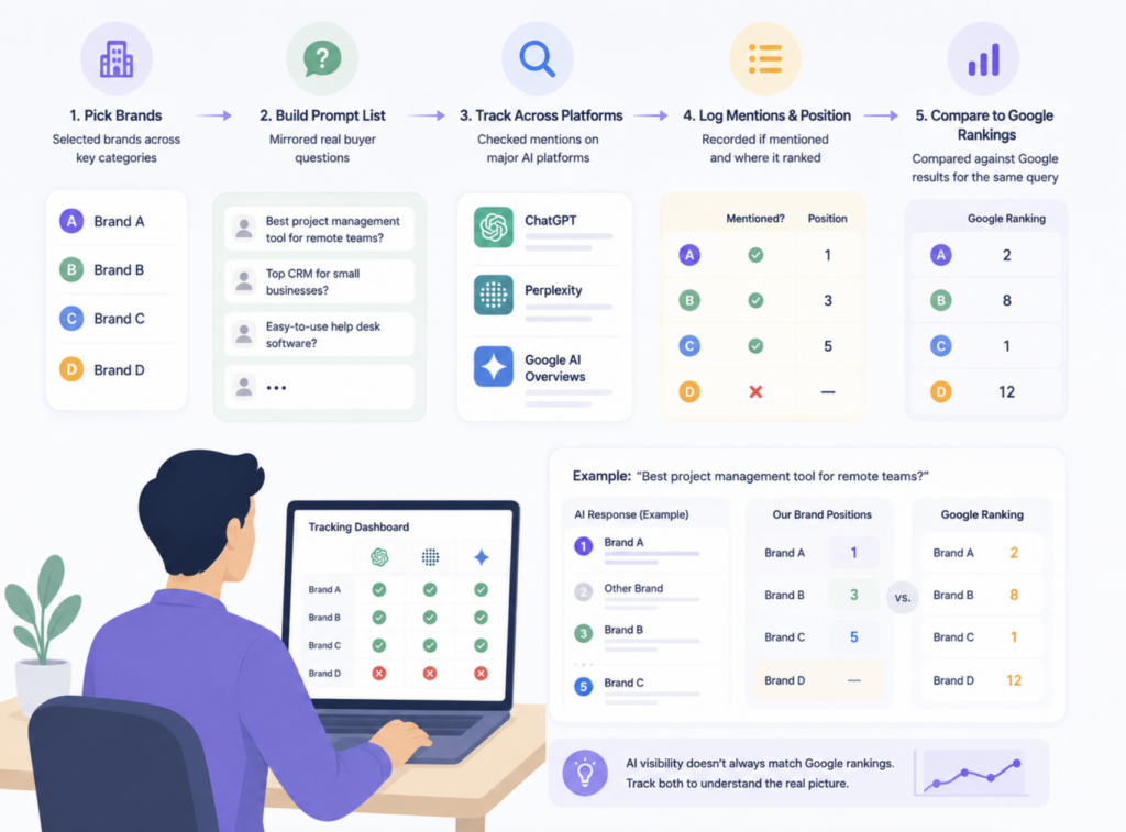 We Analyzed 200 AI Prompts to See How Brands Stack Up