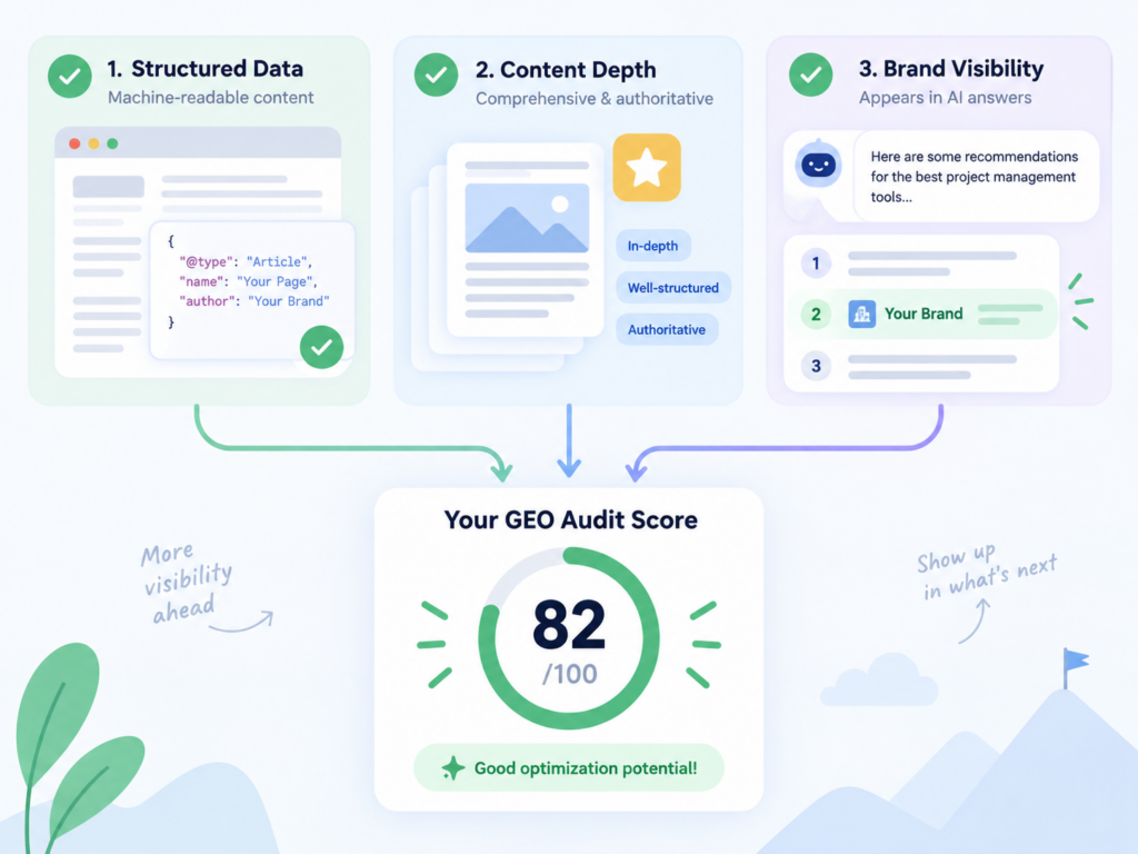 Run a Free GEO Audit in 60 Seconds. Here’s What the Score Means