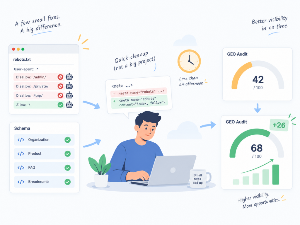 The Free GEO Audit That Finds Why AI Skips Your Website