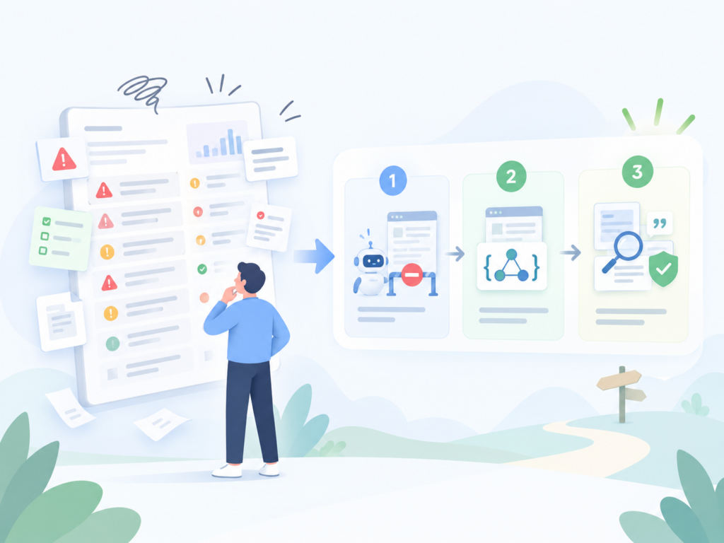 From GEO Score to Action: The Three Fixes That Move the Number Most