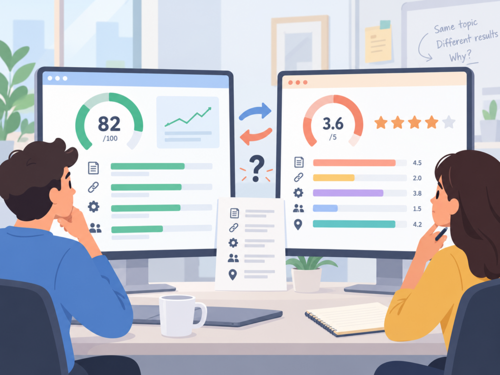 AI Visibility Checker Test: 5 Tools, Same Domain, Different Reports