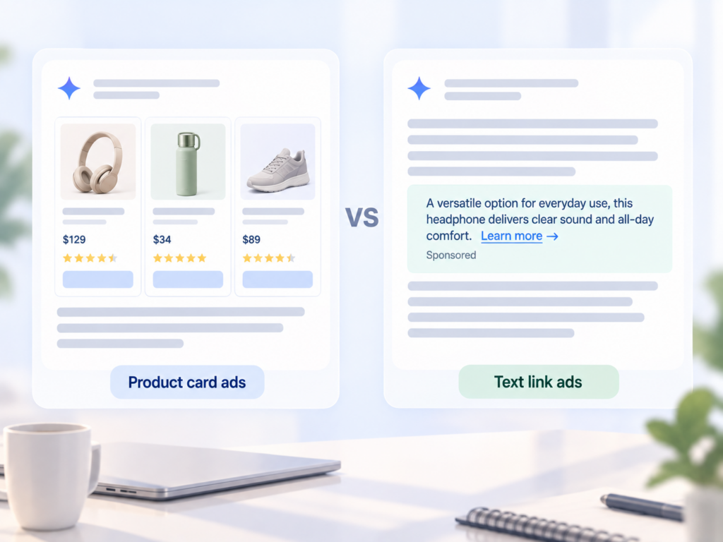 Google Tests Text Link Ads in AI Mode: What It Means for Visibility