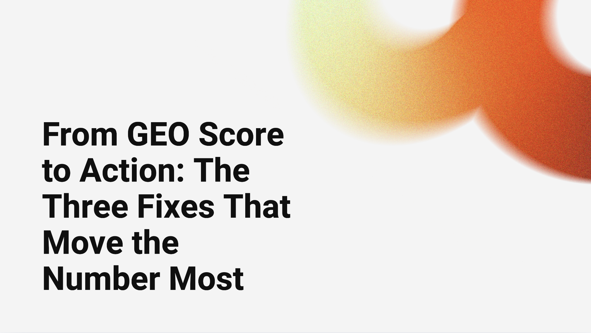 geo score