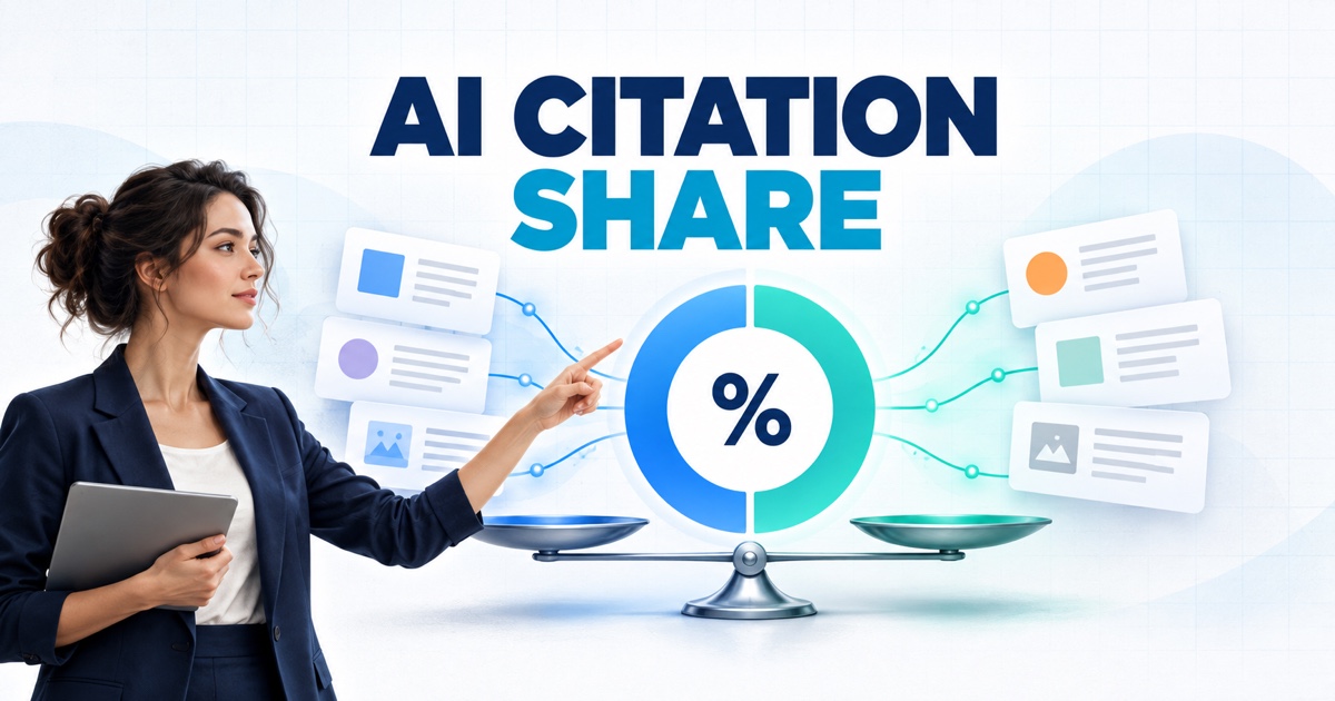 AI Citation Share: How to Benchmark Your Visibility Against Competing Sources