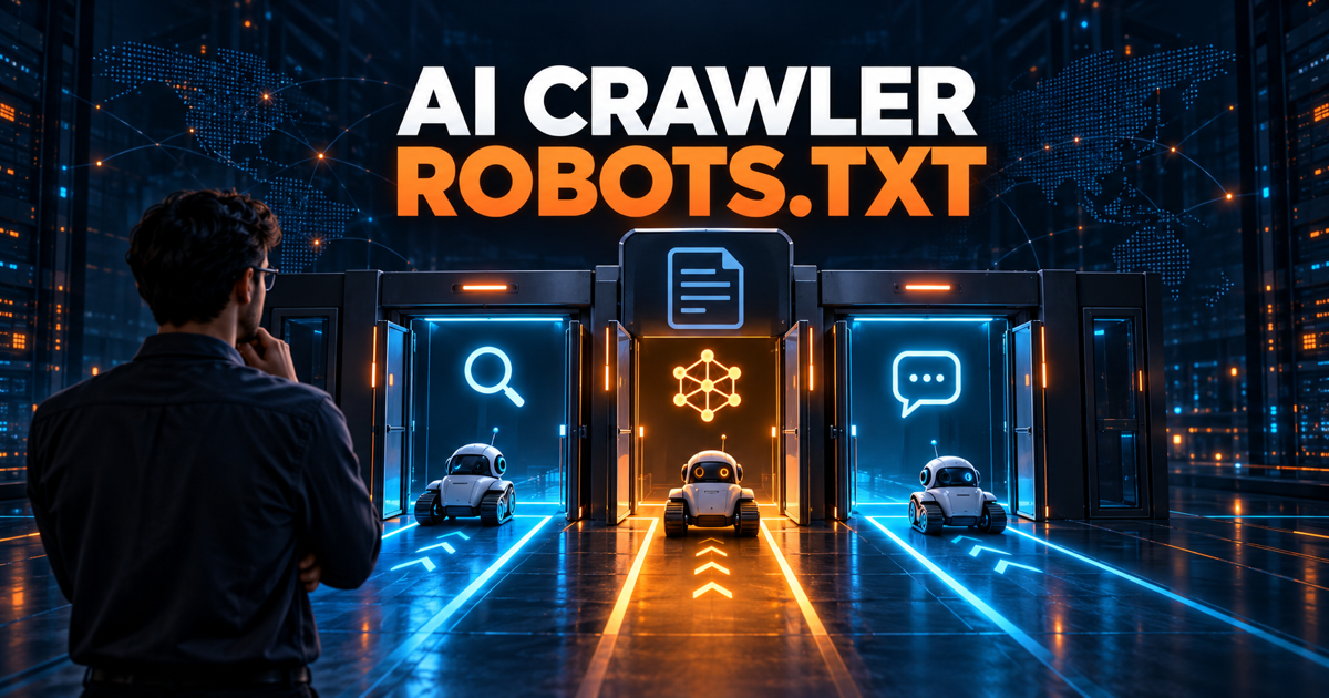 AI Crawler Robots.txt: Control Search, Training, and Answer Visibility Separately